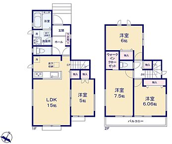 帰宅時・外出時の自然なコミュニケーションを育むリビングイン階段を採用。
仲良し家族の画が浮かびます♪ 