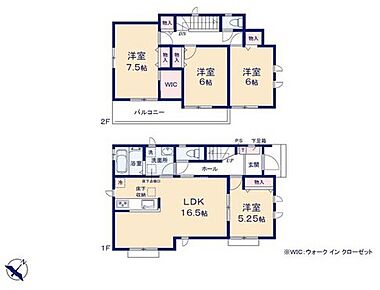 全ての居室を東南に向けてレイアウトした明るい住まいです。
隣り合う洋室を開放すれば、ひときわ広々とした空間になるリビングダイニング。
洗濯物を干すのに便利なワイドバルコニーは2部屋から行き来できます♪ 
