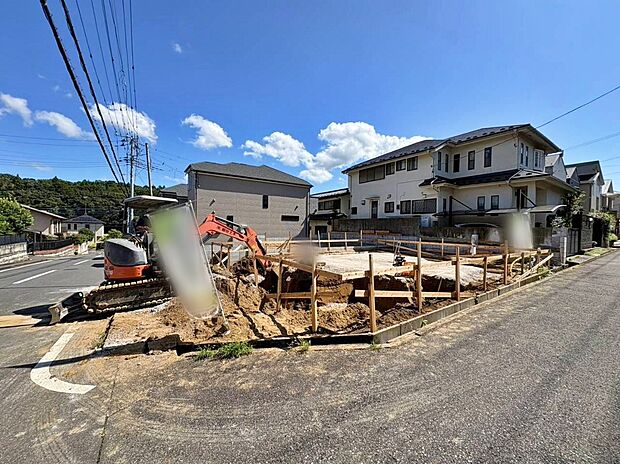 【現地写真】※施工例ご案内できます♪休日にご家族揃ってご見学はいかがでしょうか♪実際の現地を見てみると図面などではわからない、新たな発見もありますのでまずはお気軽にお問い合わせください♪