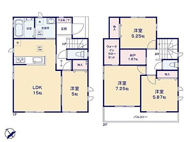 ◇対面式キッチン採用♪ご家族との会話が弾む間取りです♪
◇2部屋から出入りできる横長のバルコニー♪
◇LDK隣接の洋室は、多目的に利用可能♪
◇季節物の収納にも便利な1.87帖のサービスルーム付き♪ 