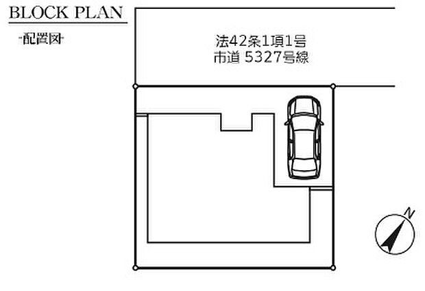 区画図です