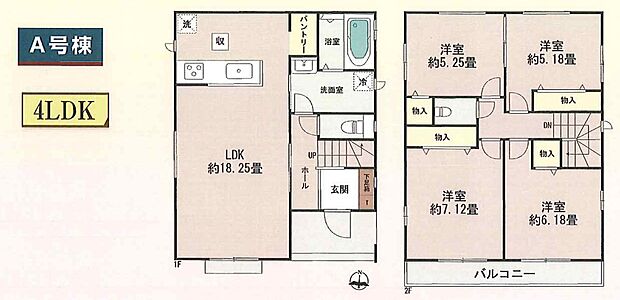 間取図です
