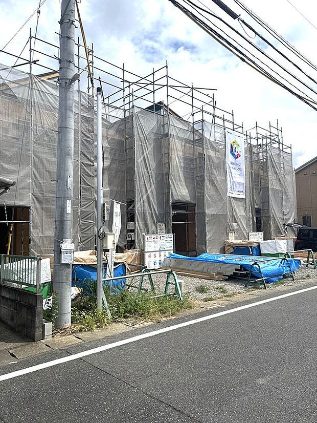 3号棟~5号棟の街並み