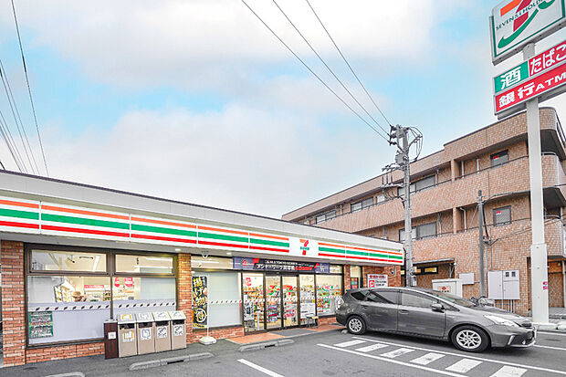 セブンイレブン習志野東店（現地より徒歩4分）
