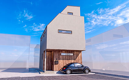 【建物完成予想　外観パース】