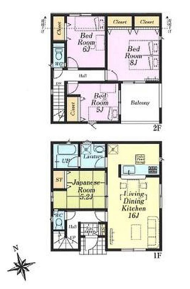 (3号棟)、価格3880万円、4LDK、土地面積140m2、建物面積94.77m2