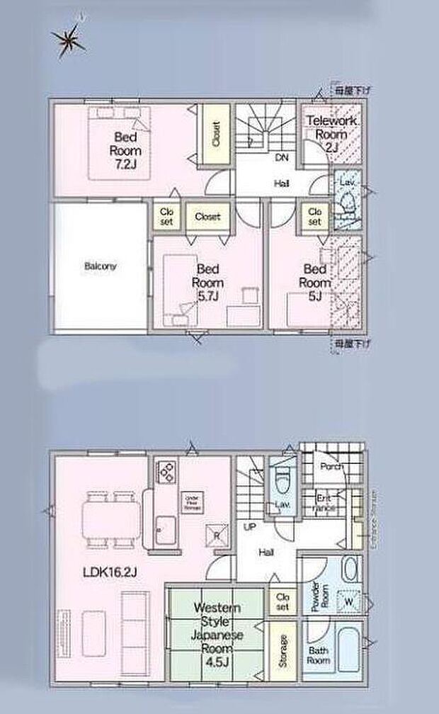 (1号棟)、価格5580万円、4LDK+S、土地面積165.18m2、建物面積96.38m2