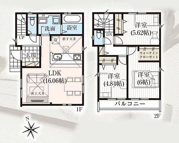 (2号棟)、価格2999万円、3LDK、土地面積105.89m2、建物面積81.04m2