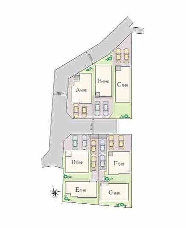 【全体区画図】◆◇本日、ご見学可能です!◇◆飯田グループホールディングスの物件は≪販売部門≫である当社にお任せください!お電話、メールでもお問い合わせをお待ちしております。