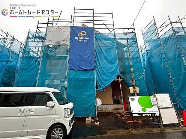 【現地外観写真】２号棟
現地（2026年6月）撮影
今なら建築中の様子をご覧になることができます♪♪