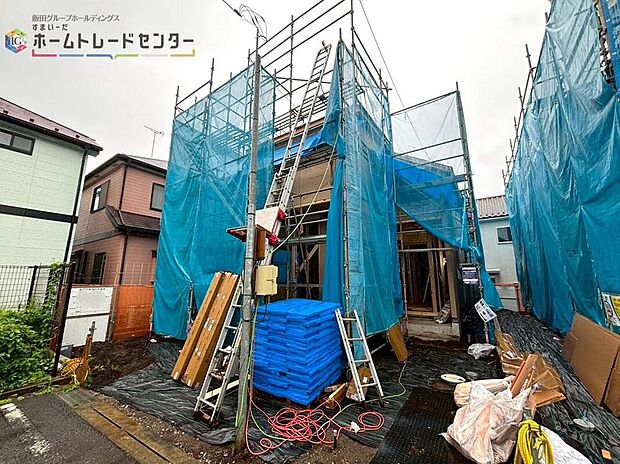 【現地外観写真】４号棟
現地（2026年6月）撮影
現地をご覧いただきながら、住まいの夢をお聞かせください。