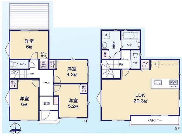 間取り図(5,980万円)