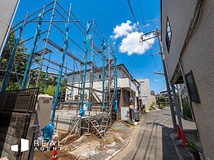 現地前面道路