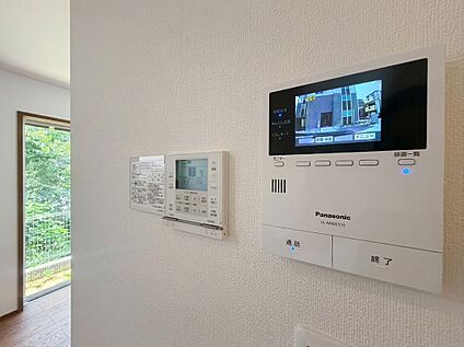 TVモニター付インターホン+床暖房