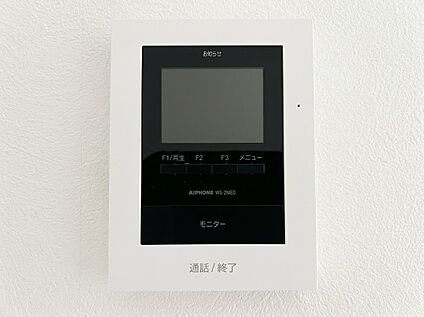 TVモニター付きインターフォン