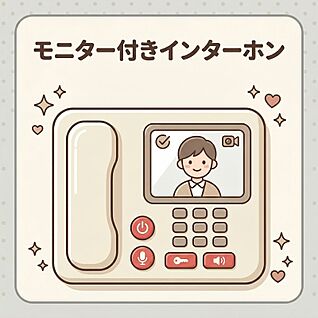 TVモニター付インターホン