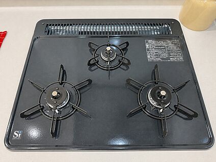三口コンロ