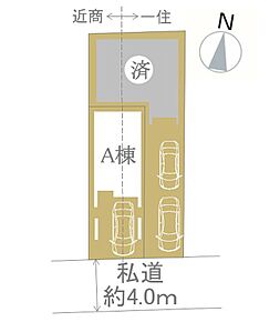 車1台駐車可能！ビルトインガレージ付き♪ 