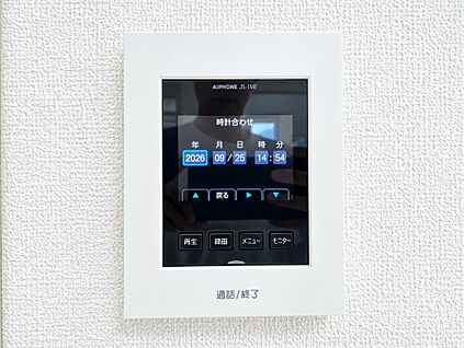 TVモニター付きインターホン