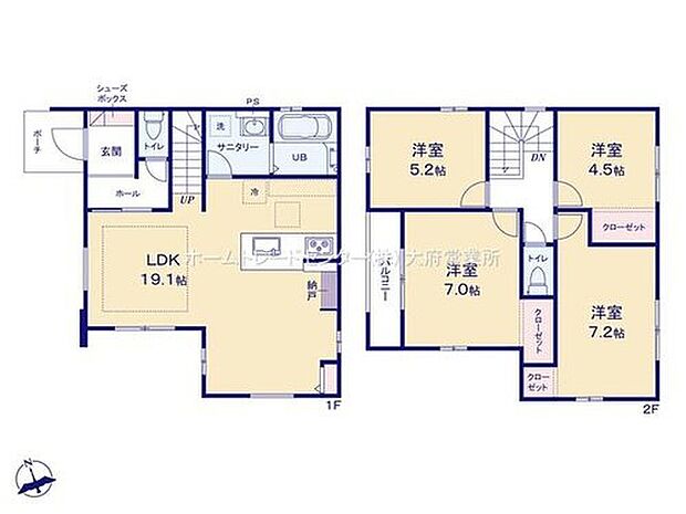 テラシエ　緑区梅里１期　全２棟  １号棟

