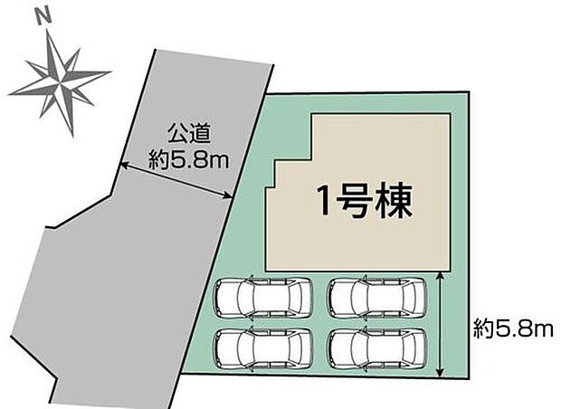 １号棟　３，７９０万円