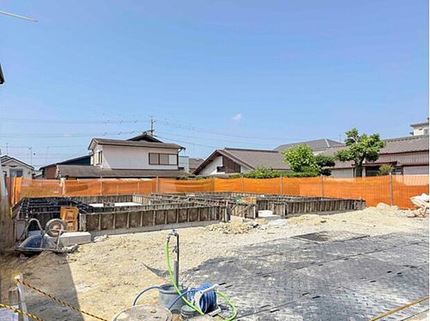 建築中のためモデルハウスで構造説明会を開催しております☆設備や構造などご説明いたします！お気軽にお問い合わせください♪

