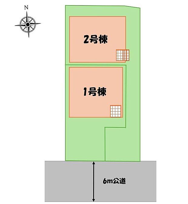 1号棟 4,577万円
2号棟 4,477万円