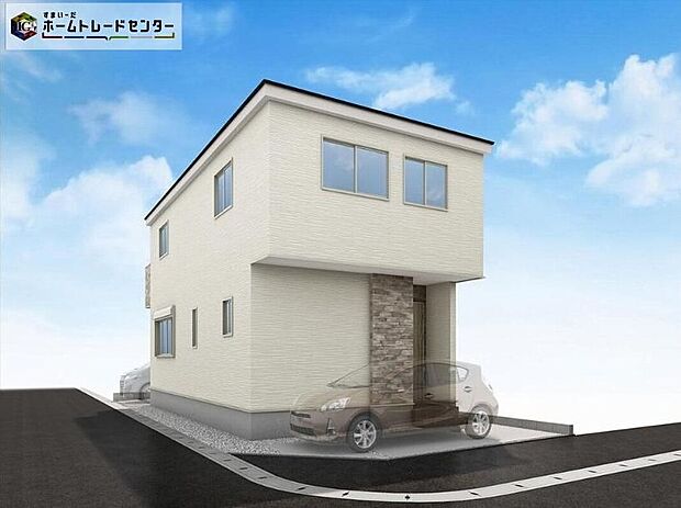 （１号棟）完成予想図住宅の構造や設備仕様・完成イメージなどのご質問はいつでもお気軽にお問い合わせ下さいませ☆資料もお送りいたします♪
