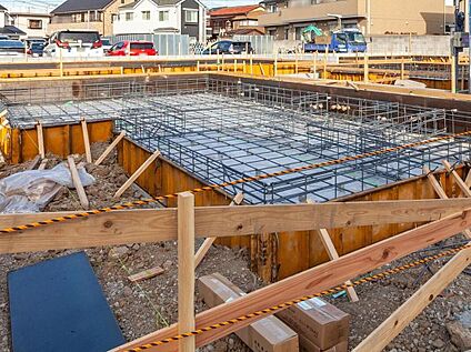足元を支えるベタ基礎