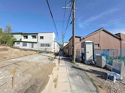 前面道路含む現地写真