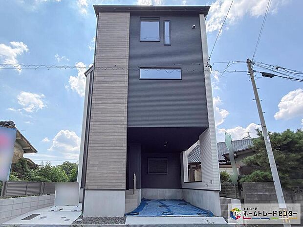 【現地外観写真】完成しております!本日内覧可能です!弊社では現地販売会を行っておりません。現地ご見学の際はお気軽にお問い合わせ下さい☆