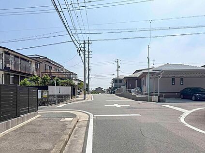 前面道路含む現地写真