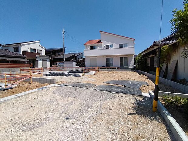 【現地写真】建築中のためモデルハウスで構造説明会を開催しております☆設備や構造などご説明いたします!お気軽にお問い合わせください♪