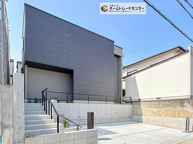 【現地外観写真】完成しております！本日内覧可能です！弊社では現地販売会を行っておりません。現地ご見学の際はお気軽にお問い合わせ下さい☆