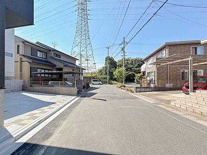 前面道路含む現地写真