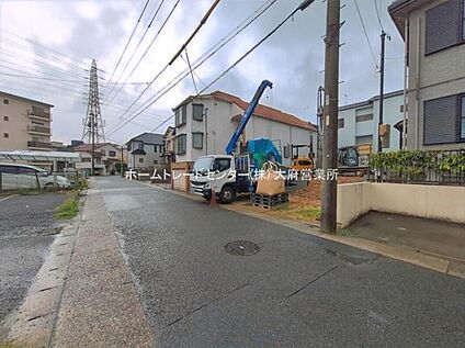 前面道路含む現地写真