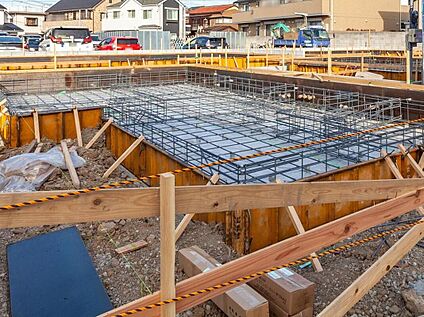 足元を支えるベタ基礎