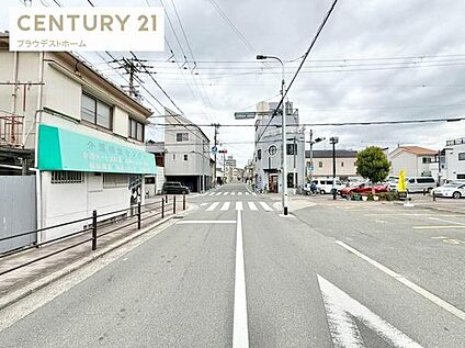 前面道路含む現地写真