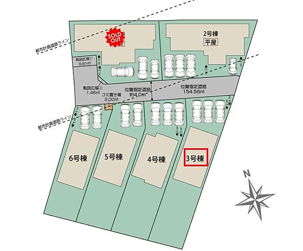 【全5棟】各号棟の詳細については、お気軽にお問い合わせください♪