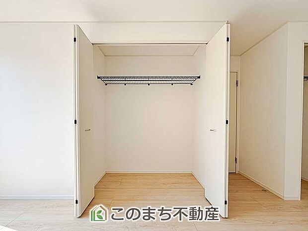 【収納】各居室に収納付で住みやすさにこだわっています♪