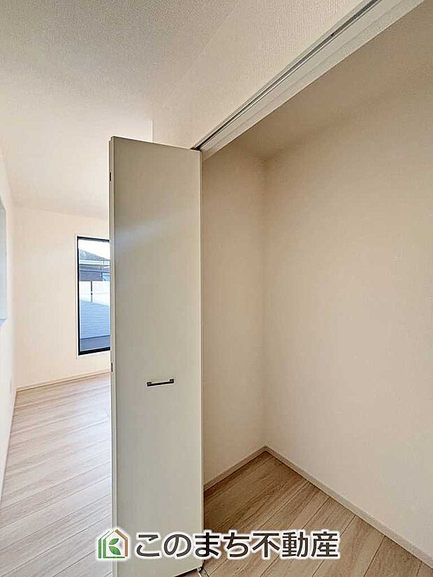 【収納】各居室に収納付で住みやすさにこだわっています♪