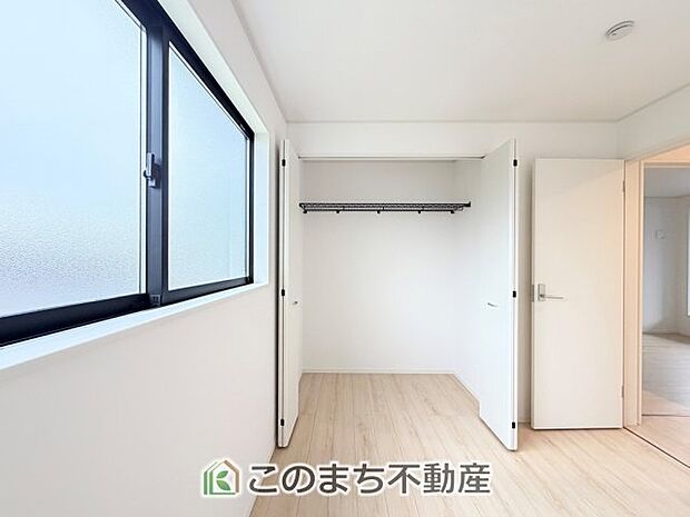 【収納】各居室に収納付で住みやすさにこだわっています♪