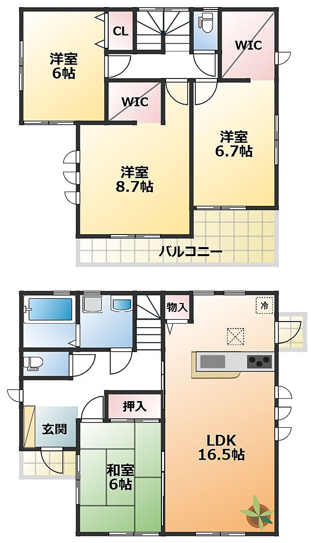 【4LDK】【土地+建物+外構】すべてコミ♪頭金なしでご購入可能♪ マイカーやショッピングローンも「おまとめローン」がご利用できます。 毎月の支出がぐっと抑えられ、子育てや貯金、日々のお買い物に余裕が持てます。