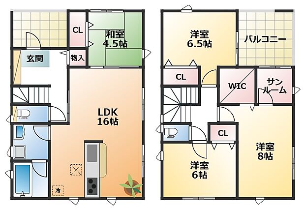 【4LDK】【土地+建物+外構】すべてコミ♪頭金なしでご購入可能♪ マイカーやショッピングローンも「おまとめローン」がご利用できます。 毎月の支出がぐっと抑えられ、子育てや貯金、日々のお買い物に余裕が持てます。