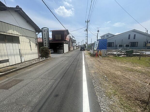 前面道路写真