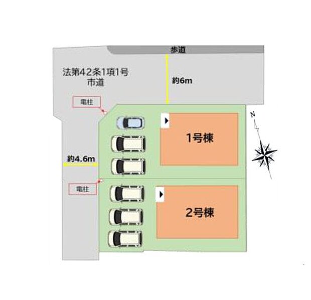 配置図（2号棟）