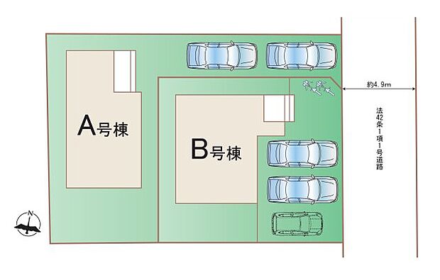 配置図（A号棟）