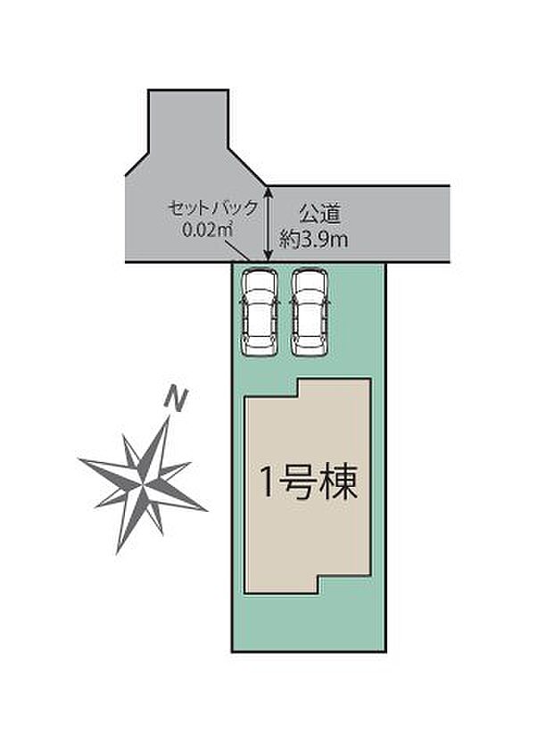 配置図（1号棟）