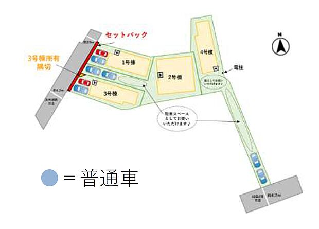配置図(3号棟)