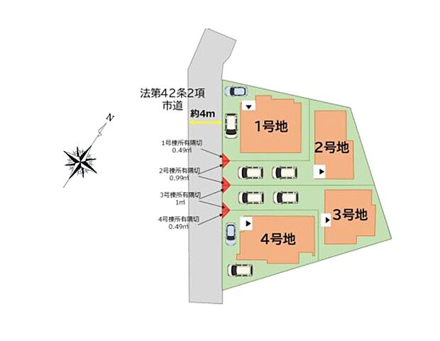 配置図(4号棟)